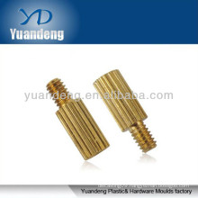 Knurled head thumb screws/ Brass parts/ Knurled brass standoff/ Brass insert